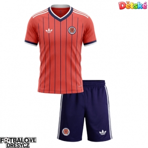 Skotsko Dětské Venkovní dres komplet MS 2026 Krátký Rukáv (+ trenýrky)